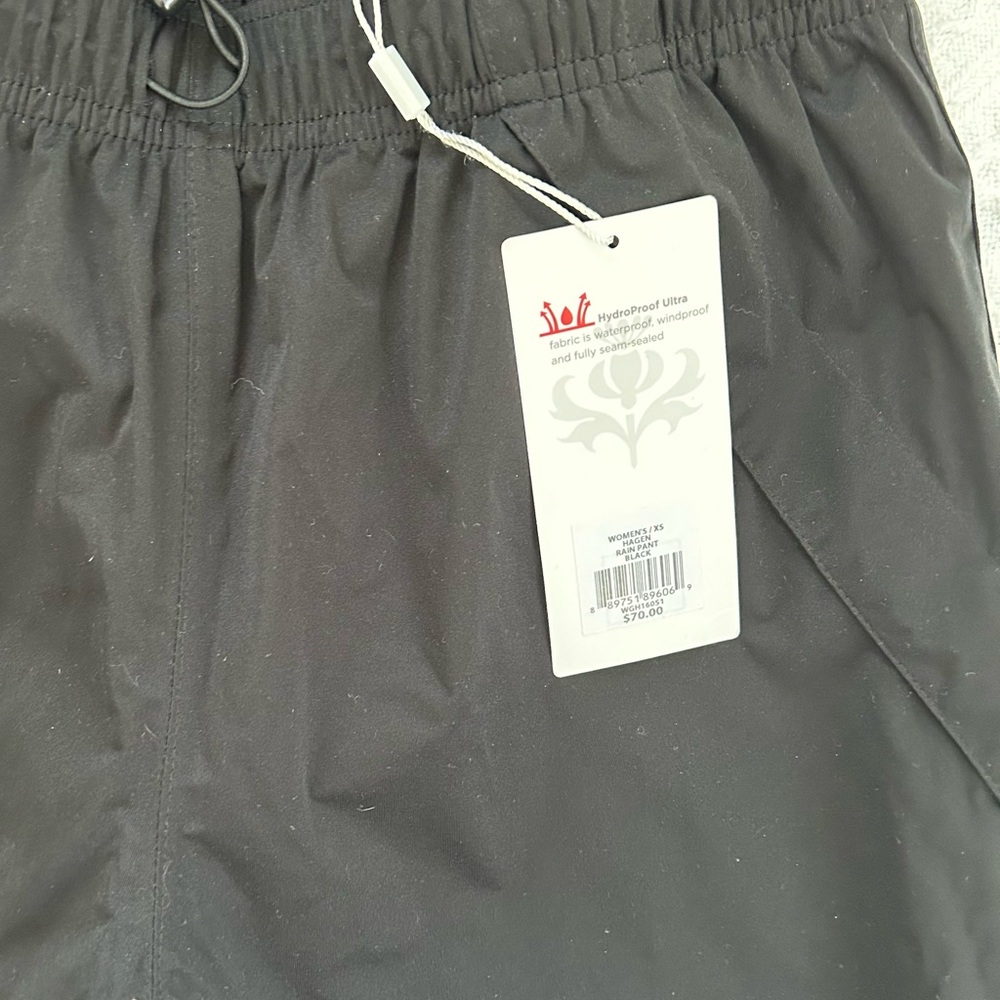 Lady Hagen Golf rain and wind pants HydroProof Ultra sealed seams size xs new